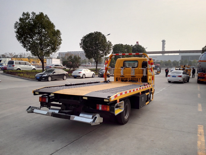 五十鈴藍(lán)牌一拖二清障車